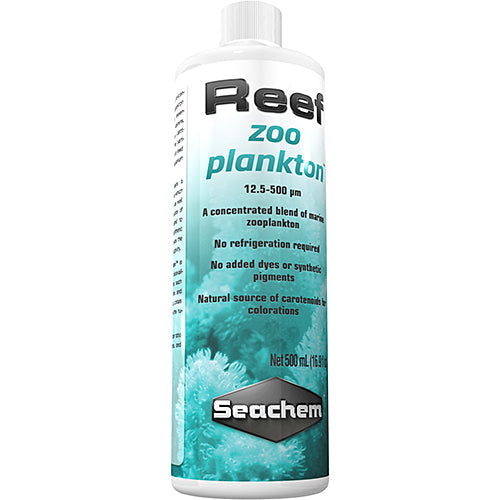 Seachem Reef Zooplankton - 500 mL / 17 fl. oz.