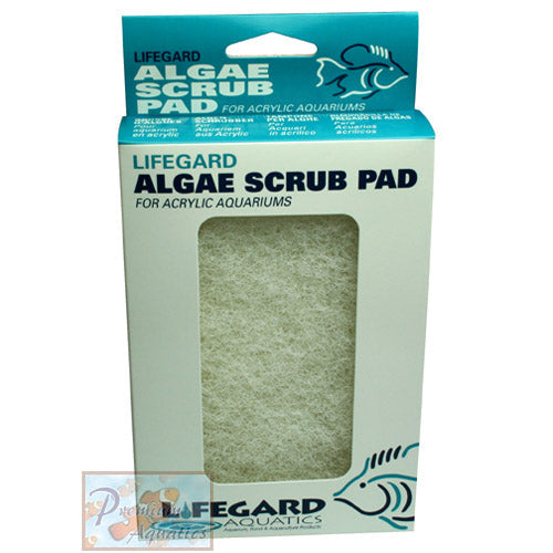 Lifegard 4" x 6" White Algae Pad for Acrylic Aquarium