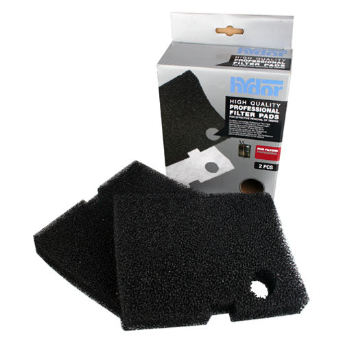 Hydor Sm Black Foam Pad 150 Pro Canister 2/pc
