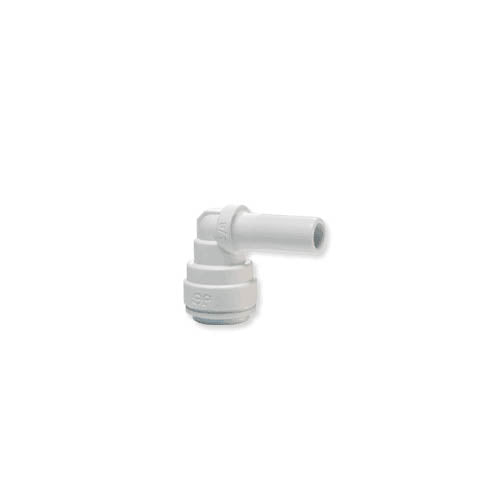 3/8" Stem, 1/4" Tube, Plug In Elbow