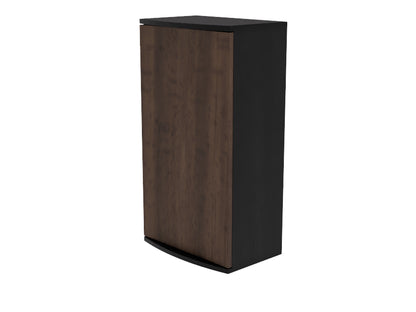 Tideline Bowfront Stand Walnut doors