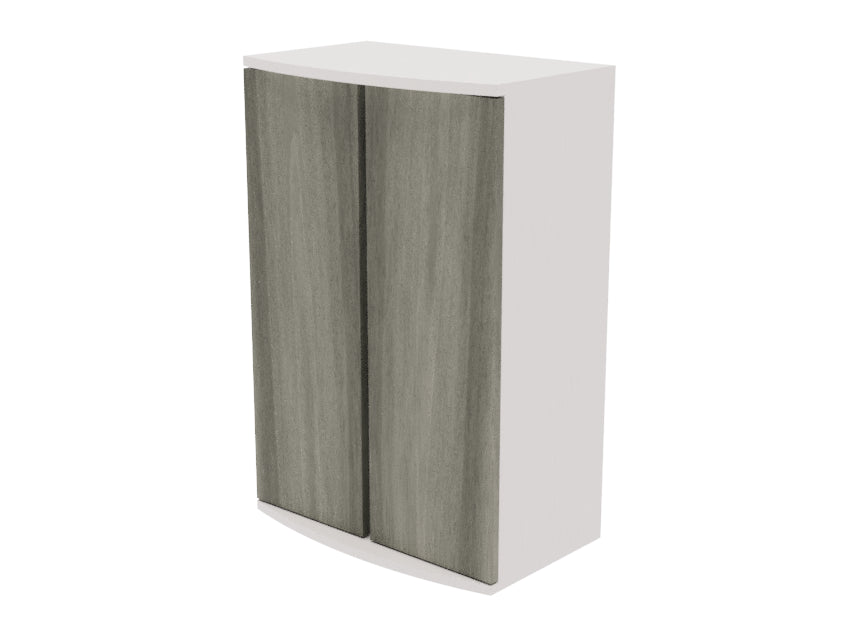 Tideline Bowfront Stand Gray doors