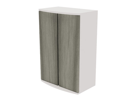 Tideline Bowfront Stand Gray doors