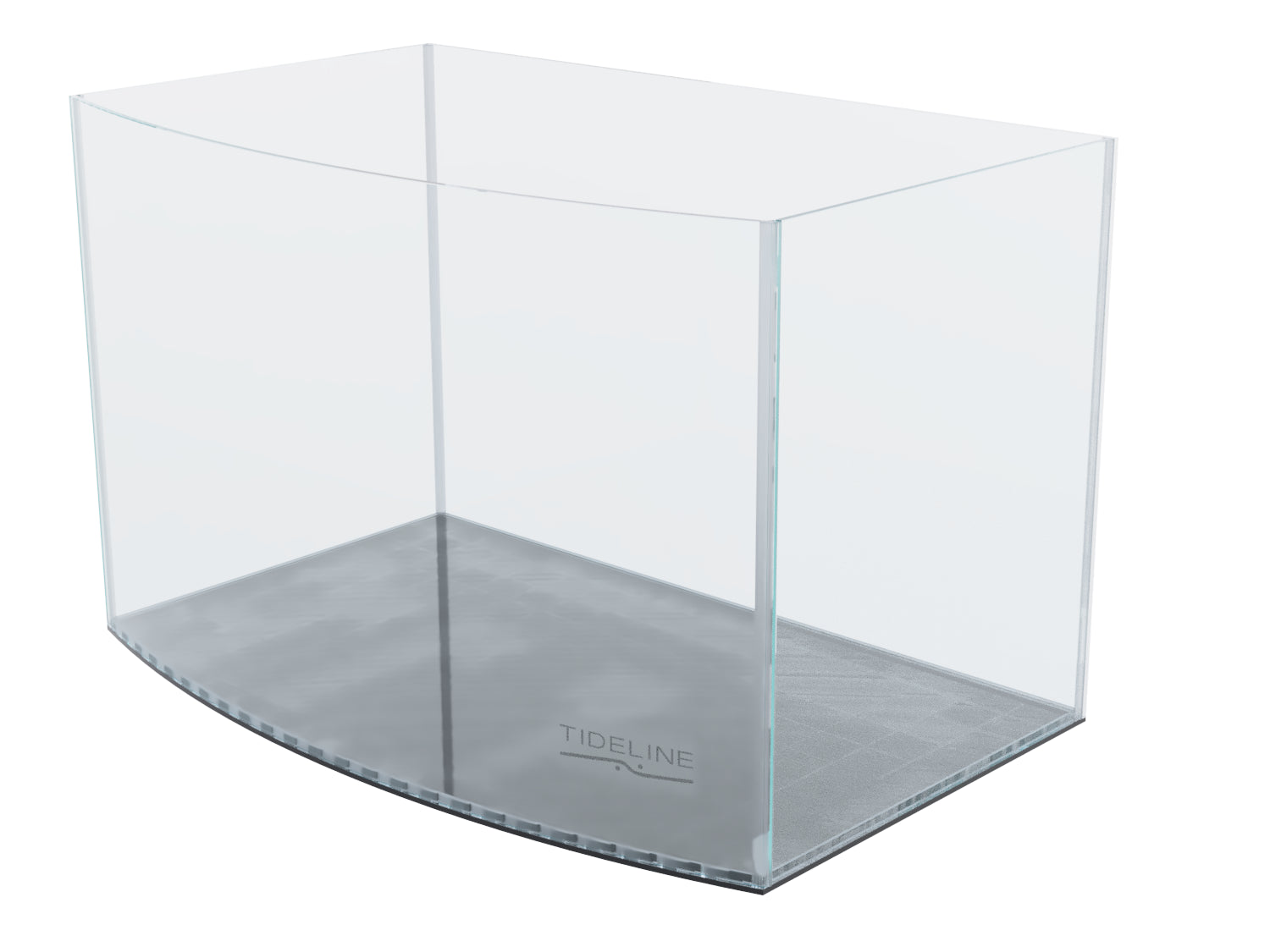 Tideline Studio Bow Front Aquarium 10.7G