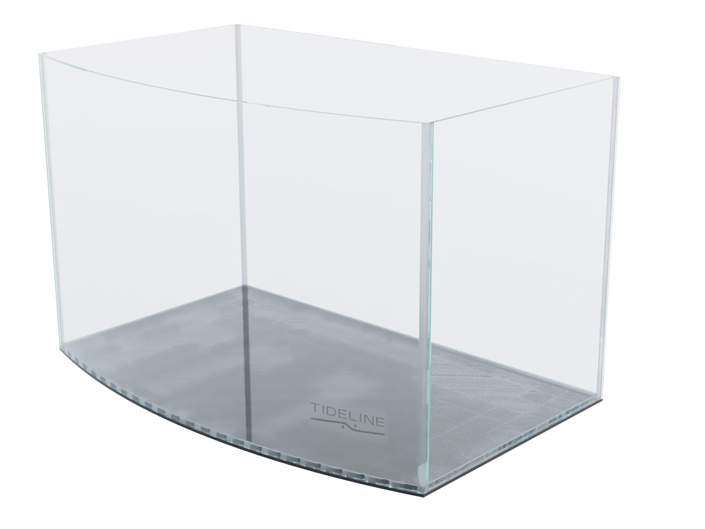 Tideline Studio Bow Front Aquarium 8.1G