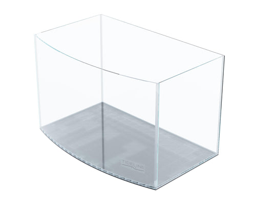 Tideline Studio Bow Front Aquarium 8.1G