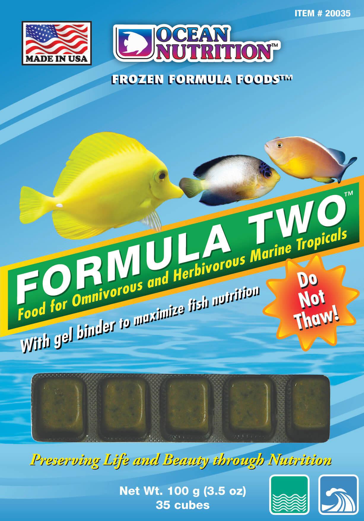 Ocean Nutrition Formula Two Cube 3.5oz