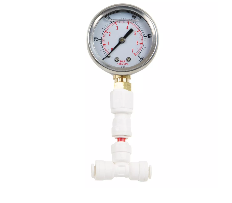 BRS Glycerin Filled Pressure Gauge
